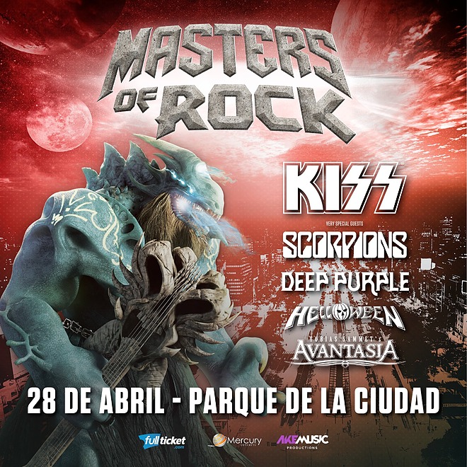 "Masters of Rock" llega a la Argentina el festival de rock más