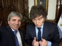 Luis Caputo y Javier Milei
