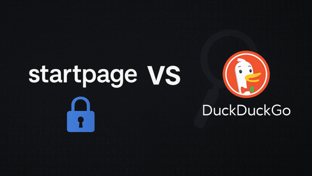 Startpage vs DuckDuckGo