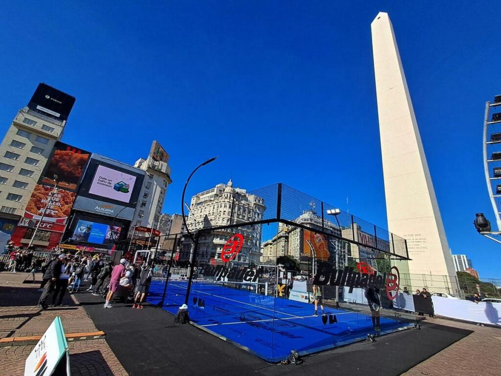 El Obelisco porteño 