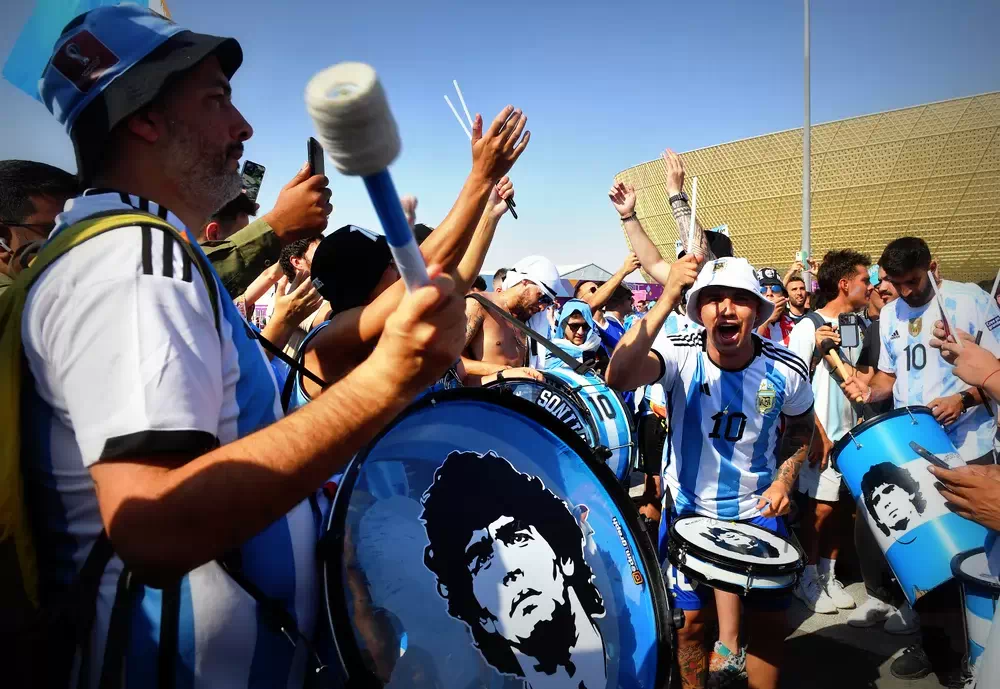 Hinchas argentinos