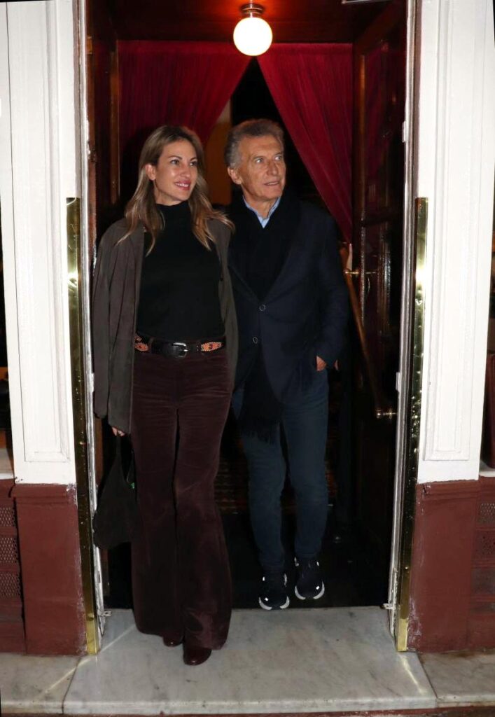 Mauricio Macri y Dolores Teuly