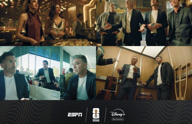 ESPN lanza una campaña especial para el Mundial 2026 y reúne a sus principales figuras con Gallardo y Tévez