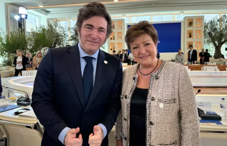 Milei y Georgieva